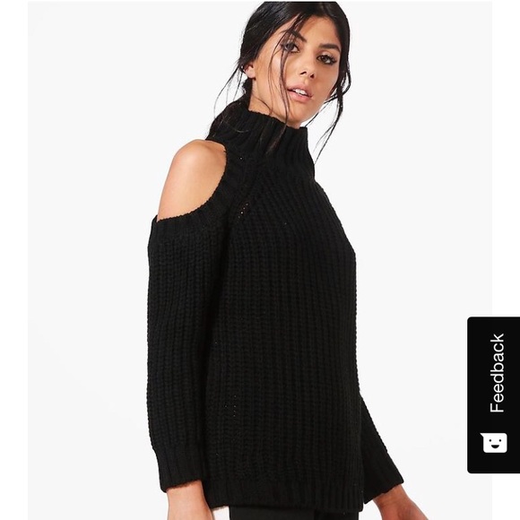 Open shoulder sweater - Picture 2 of 3